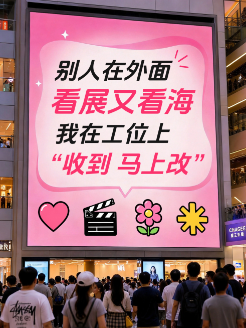职场攻略创意文案分享大屏大字小红书封面预览效果