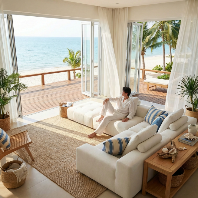 最顶上沙发上的沙发巾可以消除预览效果