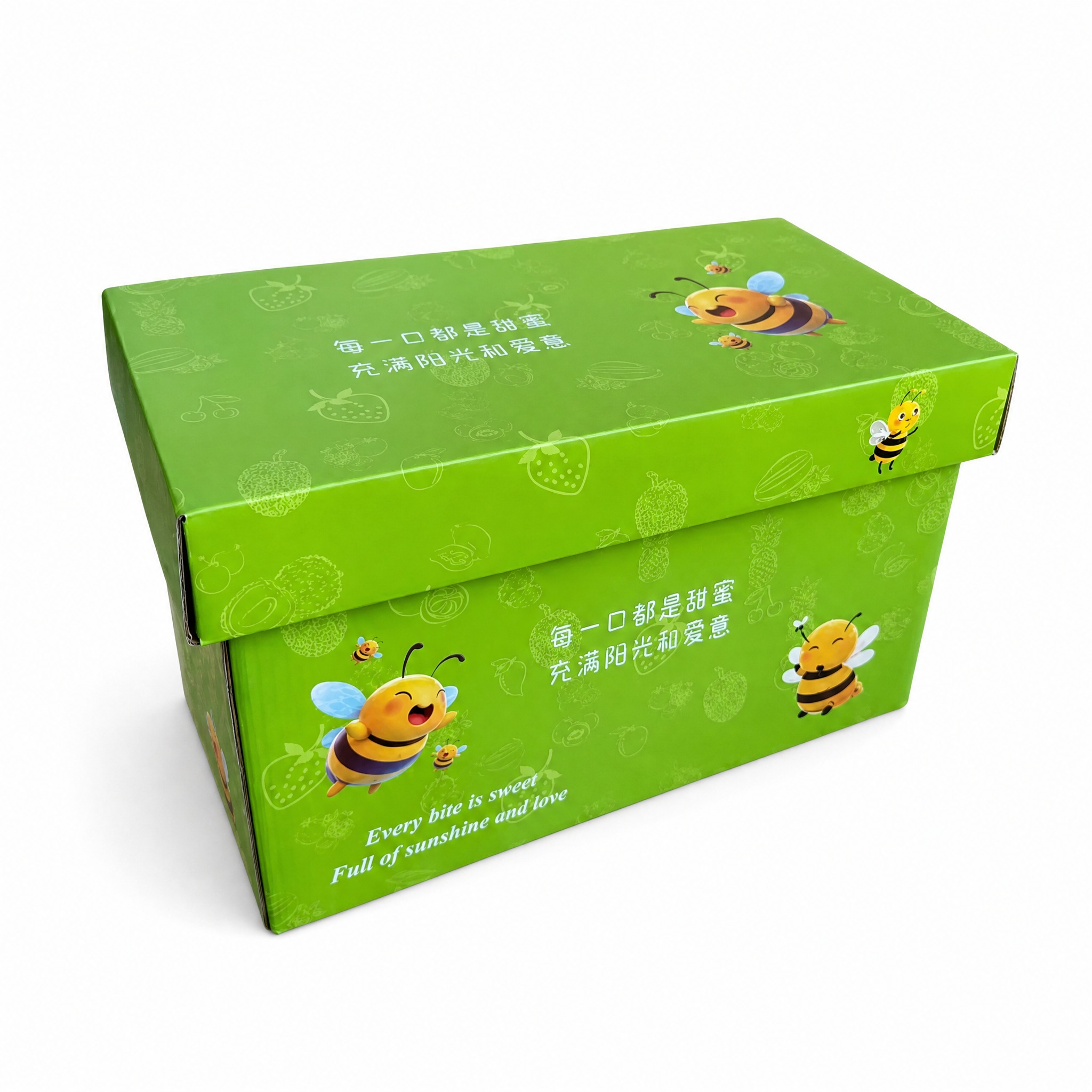 将背景替换为纯白色，生成电商白底主图。保持包装盒的现有倾斜角度… - 图片创意预览