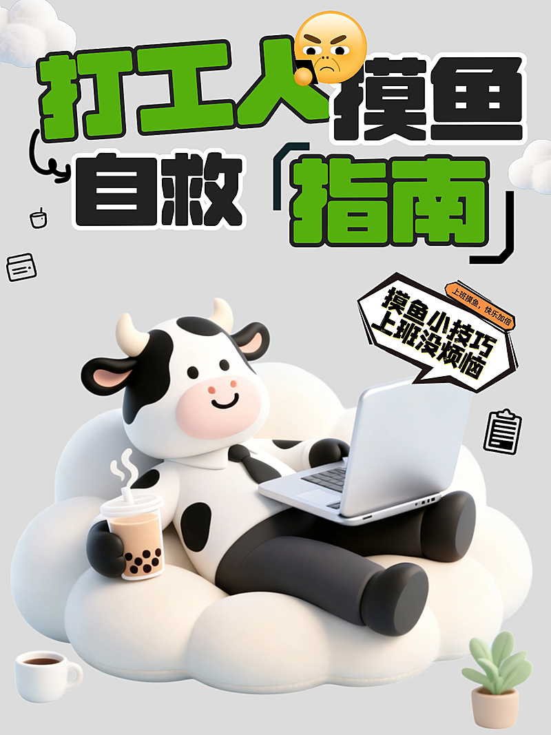 打工人职场指南小红书封面