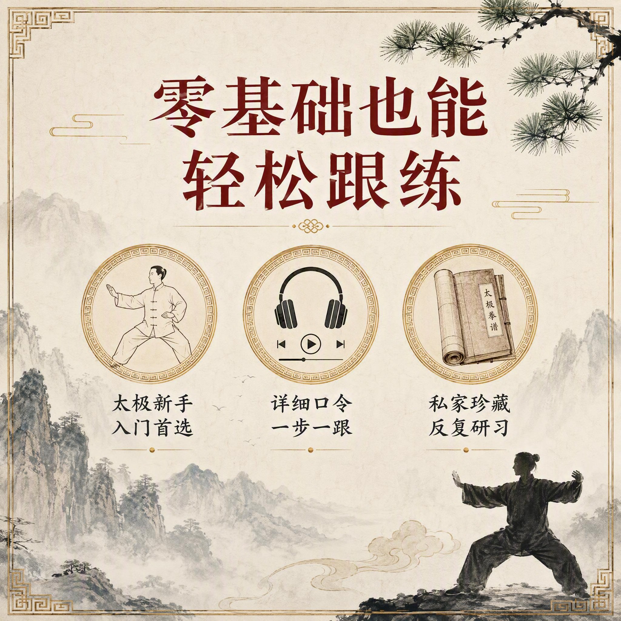 [主图-4] 适配人群与学习场景，突出零基础友好和私家珍藏属性… - 图片创意预览