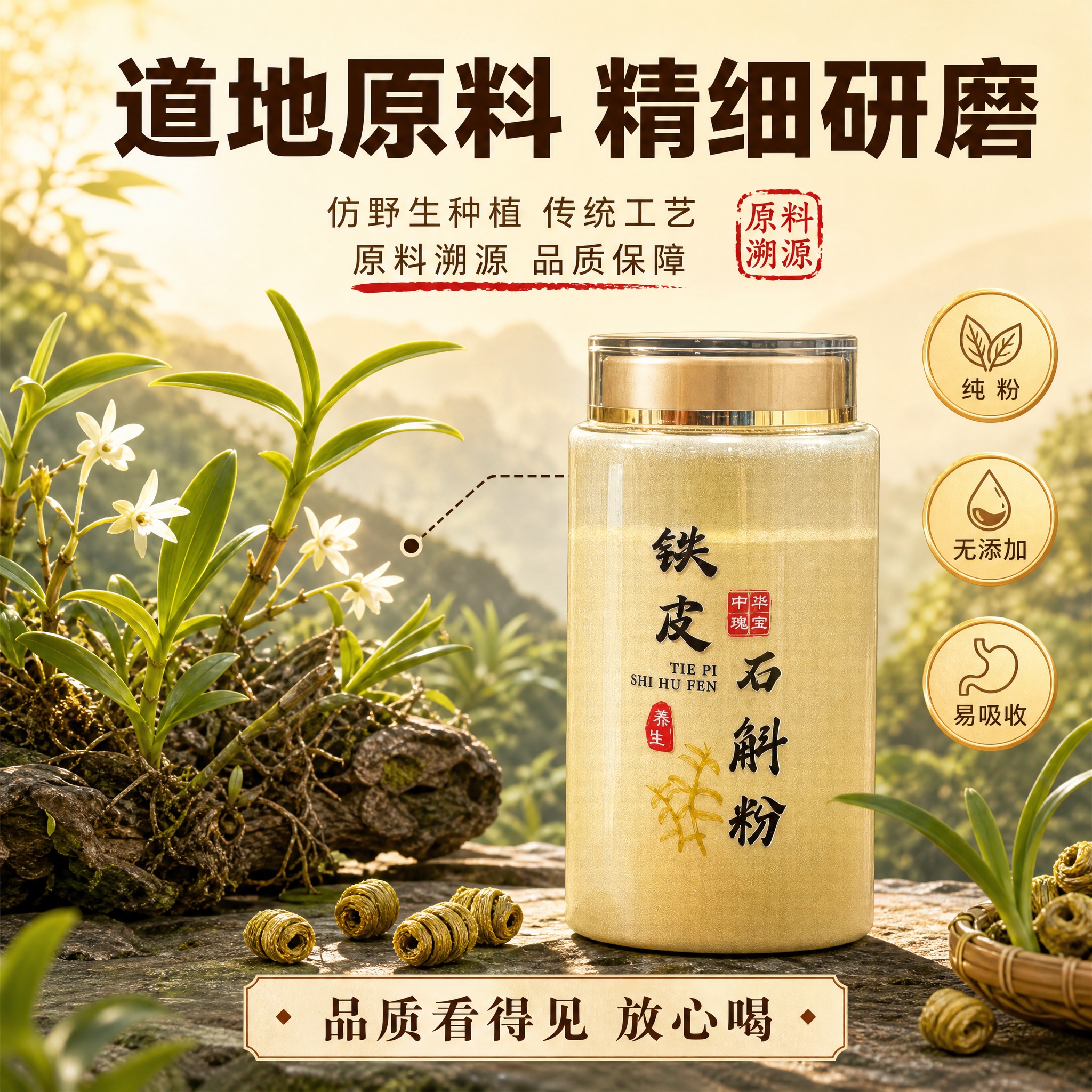 [主图-2] 核心卖点 原料溯源 品质保障。 [统一基调] 拼… - 图片创意预览