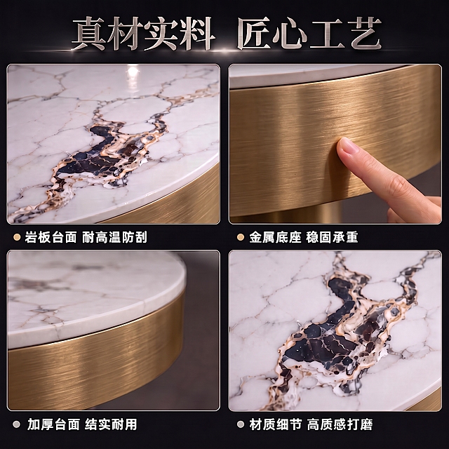 改成金色钛金拉丝的