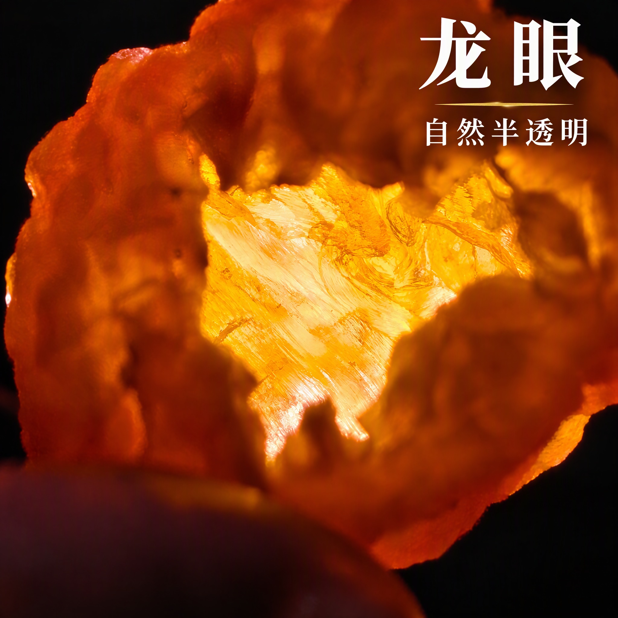 基于上传的龙眼肉素材进行主图创作，严格使用上传素材，完整保留原… - 图片创意预览