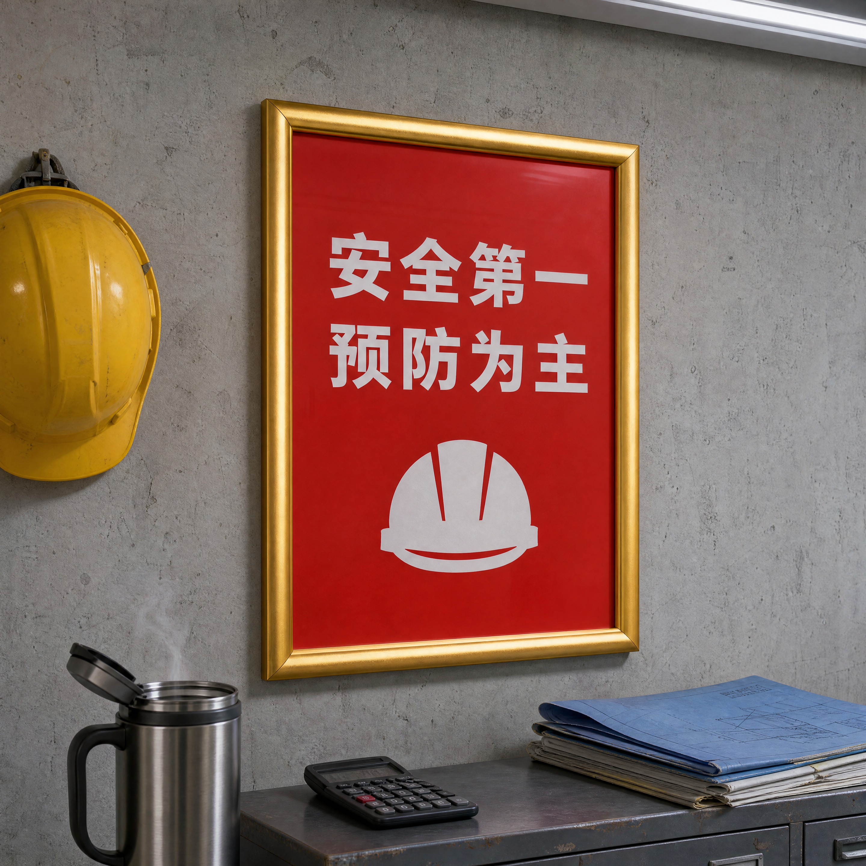 超写实工业空间摄影。 主体：相框严格参照上传产品图，完整保留所… - 图片创意预览