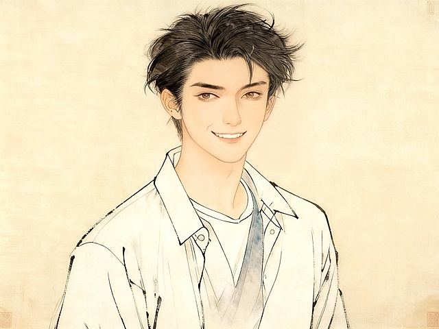 微笑，不要露出牙齿