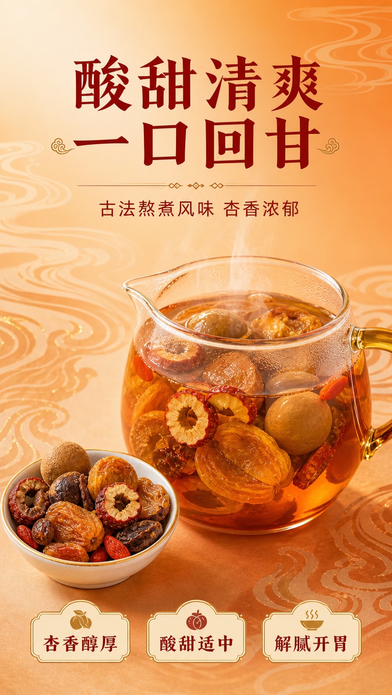 [商品] 使用【图2】杏皮茶原料（杏干、山楂干、桂圆、葡萄干、… - 图片创意预览