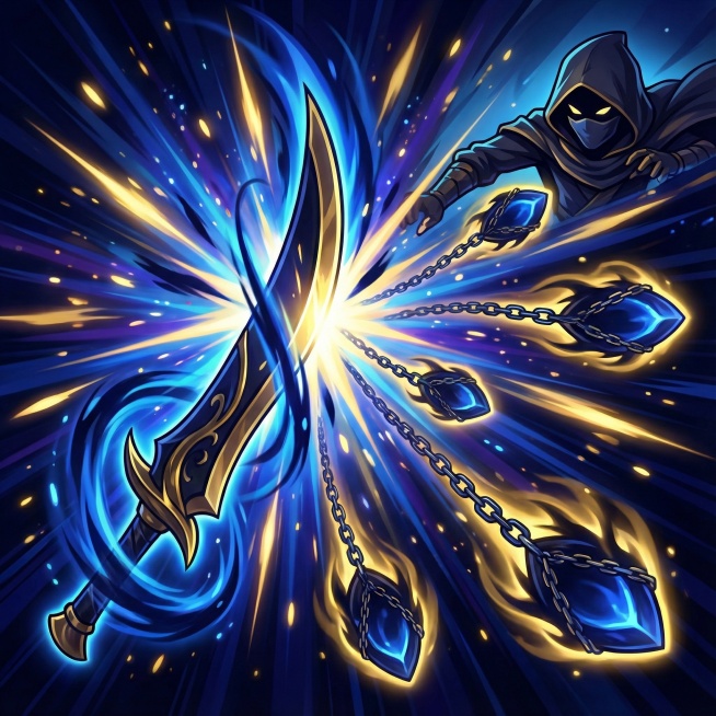 帮我生成3个BUFF类技能图  ：盗贼项链：攻击有几率偷取对方金币。盗贼之刃：攻击有几率偷取对方绑定魂玉。盗贼之盔：被攻击时有概率偷取对方金币，风格要求：色彩鲜艳的卡通/动漫风，带有强烈的光效、动态特预览效果