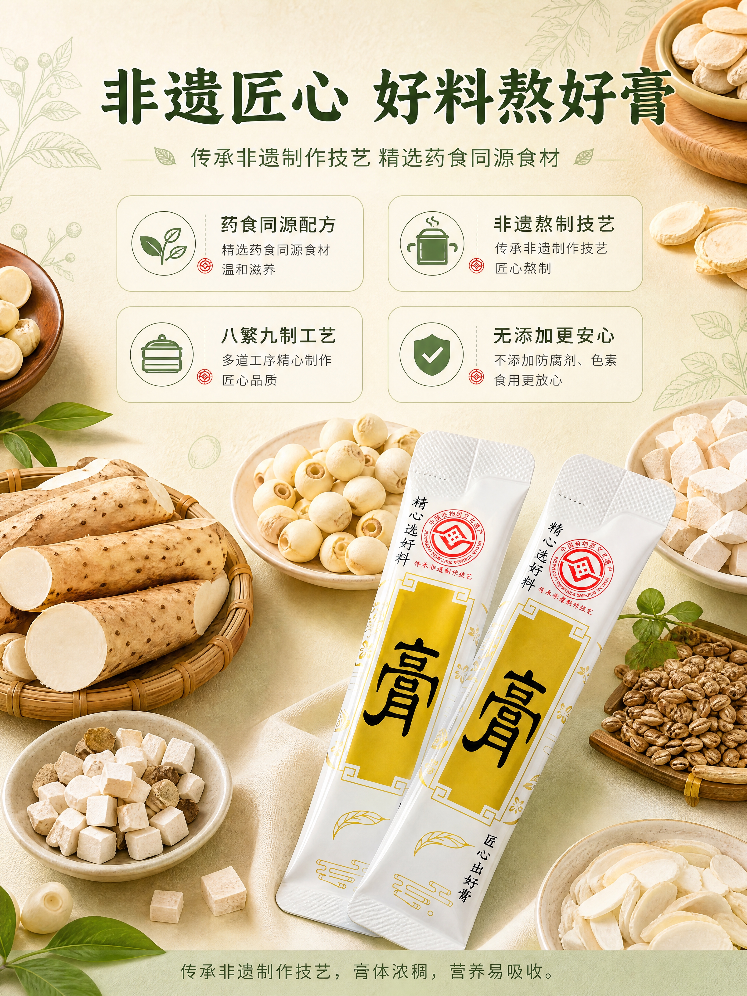 [商品] 使用【图5】助长膏独立条装；保留条装白+金黄配色、"… - 图片创意预览