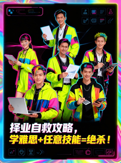 不要专业商务风，好看时尚一点的预览效果
