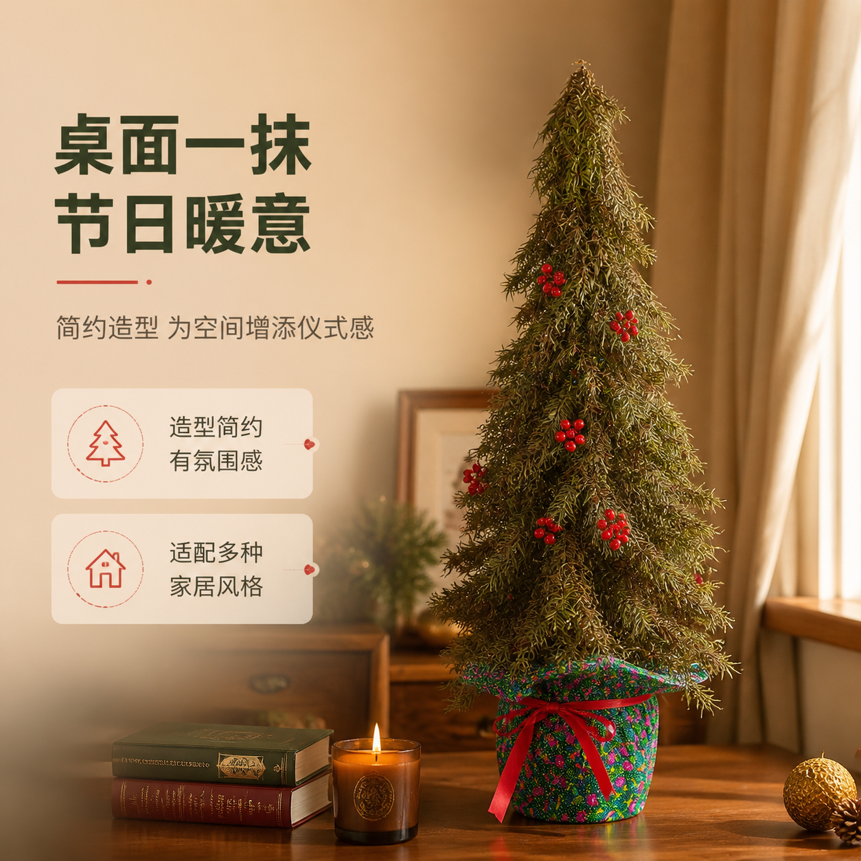[商品] 使用【图5】干杉叶圣诞树大号款；保留干杉叶锥形树型、… - 图片创意预览