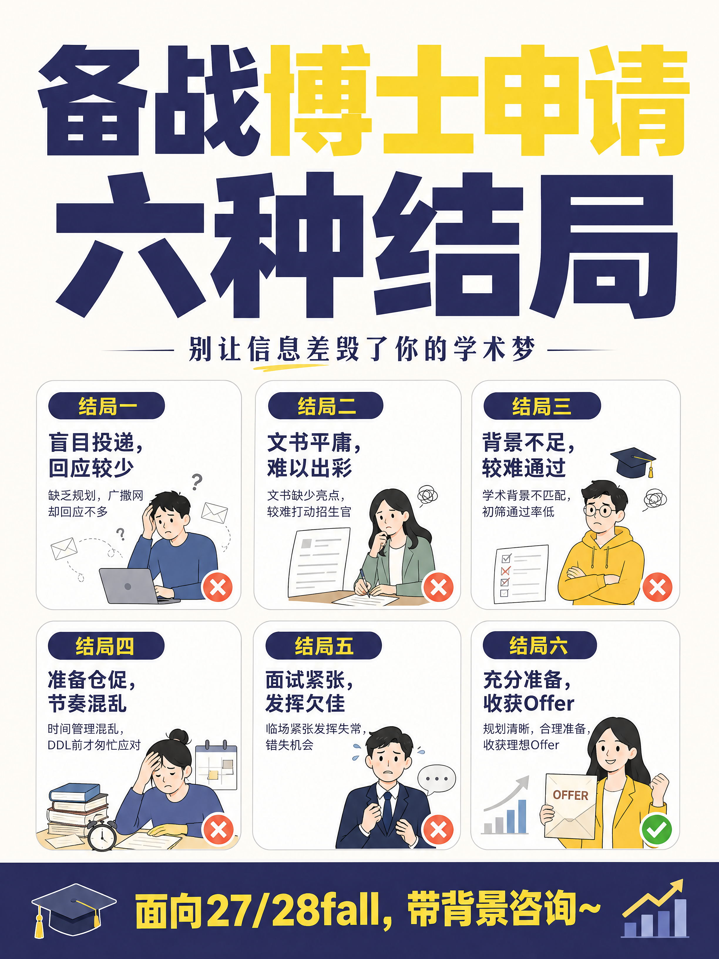 小红书笔记大字封面，插图大字，深紫蓝色#373462 + 明黄… - 图片创意预览