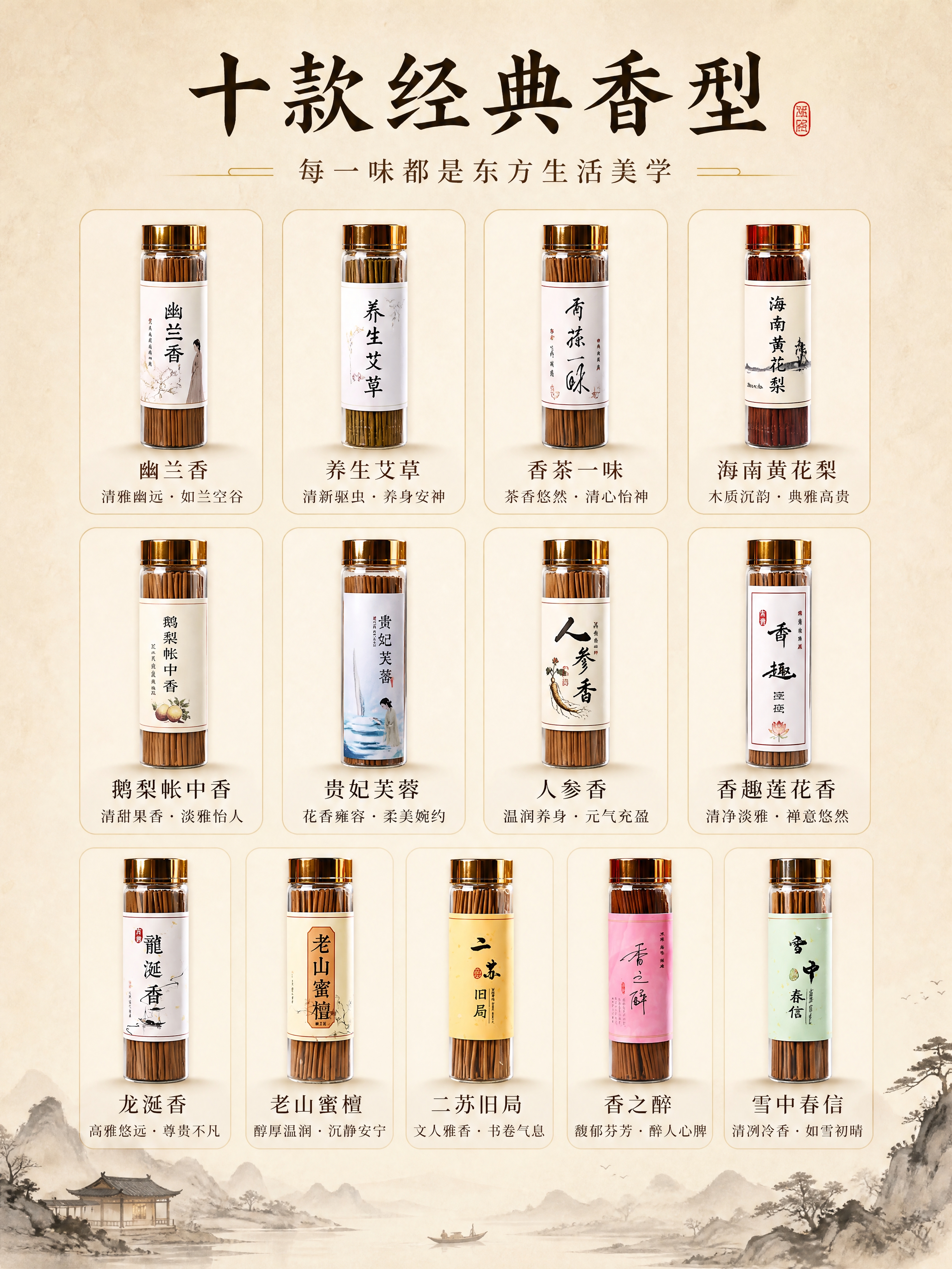 [商品] 使用【图6】【图7】【图8】【图9】中的全部线香款式… - 图片创意预览
