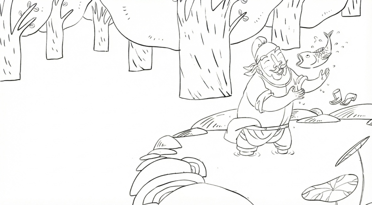 提取线稿预览效果