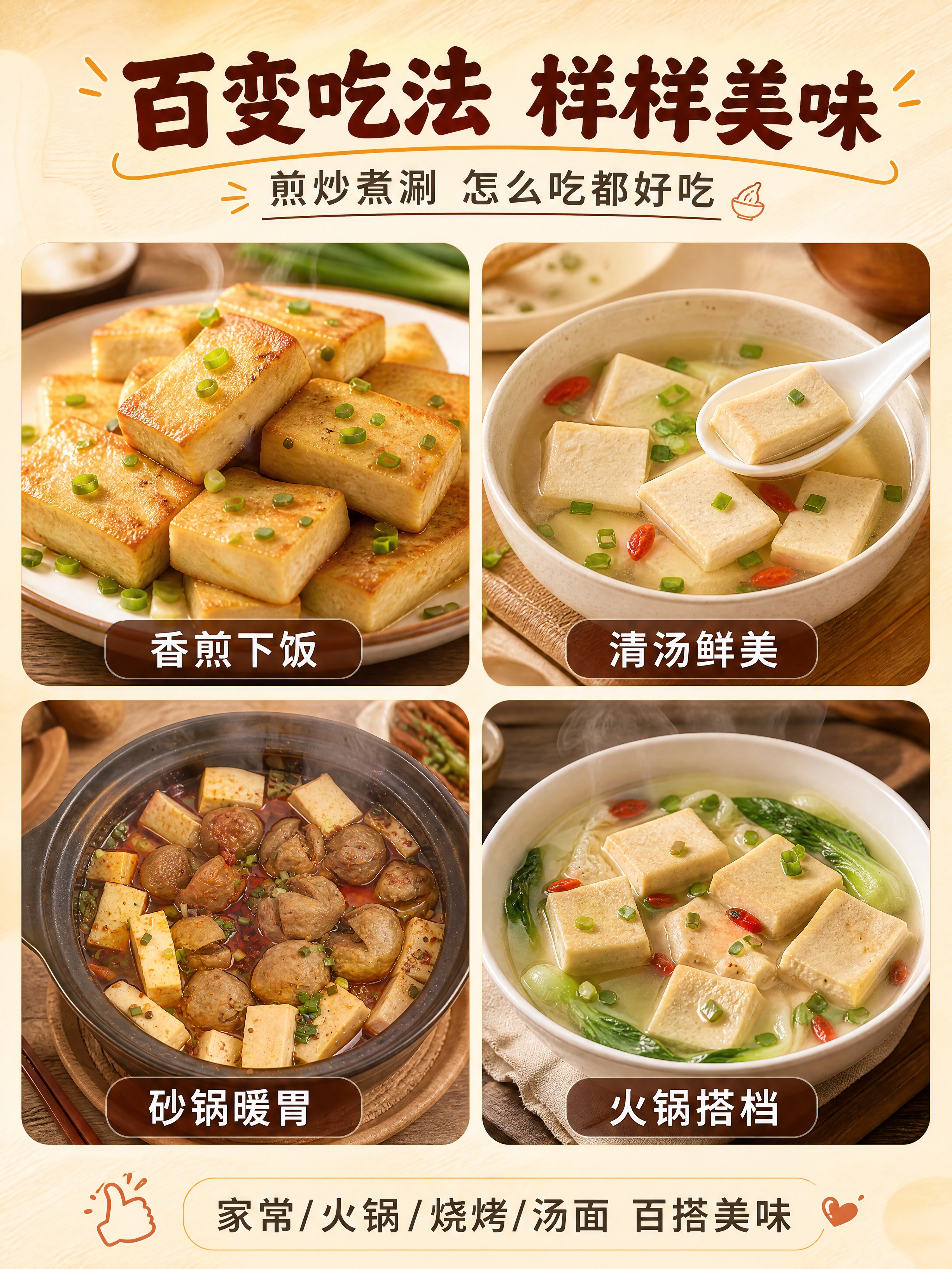 [商品] 使用【图6】砂锅鱼丸鱼腐煲作为主素材；保留砂锅中鱼腐… - 图片创意预览
