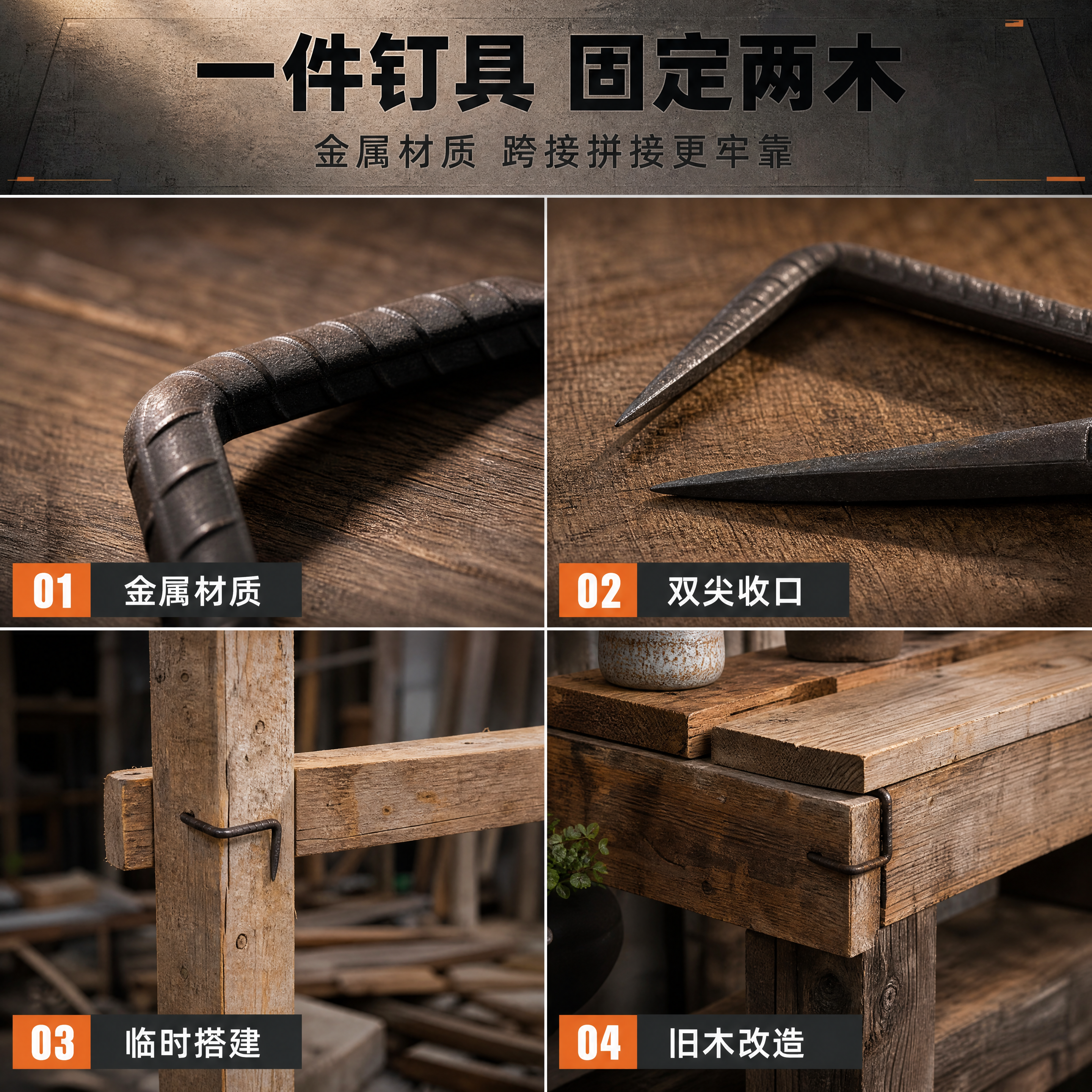 [商品] 格内实物素材以【图1】【图4】【图5】的蚂蝗钉外观为… - 图片创意预览