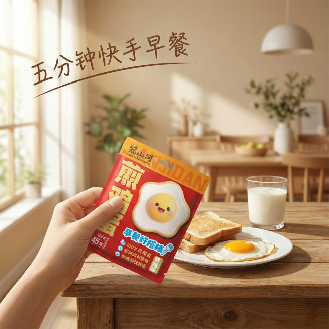 [垫图] https://gdesign-dam-hz.dancf.com/35942307495007390/38e515bcc2cf428c99fc3d1b2e866a75.jpg 即食煎鸡蛋早餐预览效果