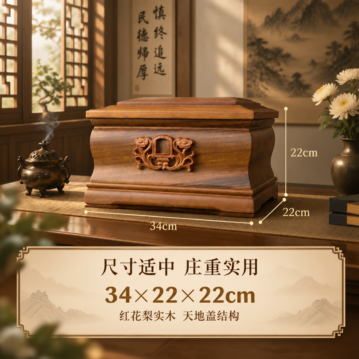 [主图-6] 尺寸参数与整体氛围展示，呈现产品规格与温度感。… - 图片创意预览