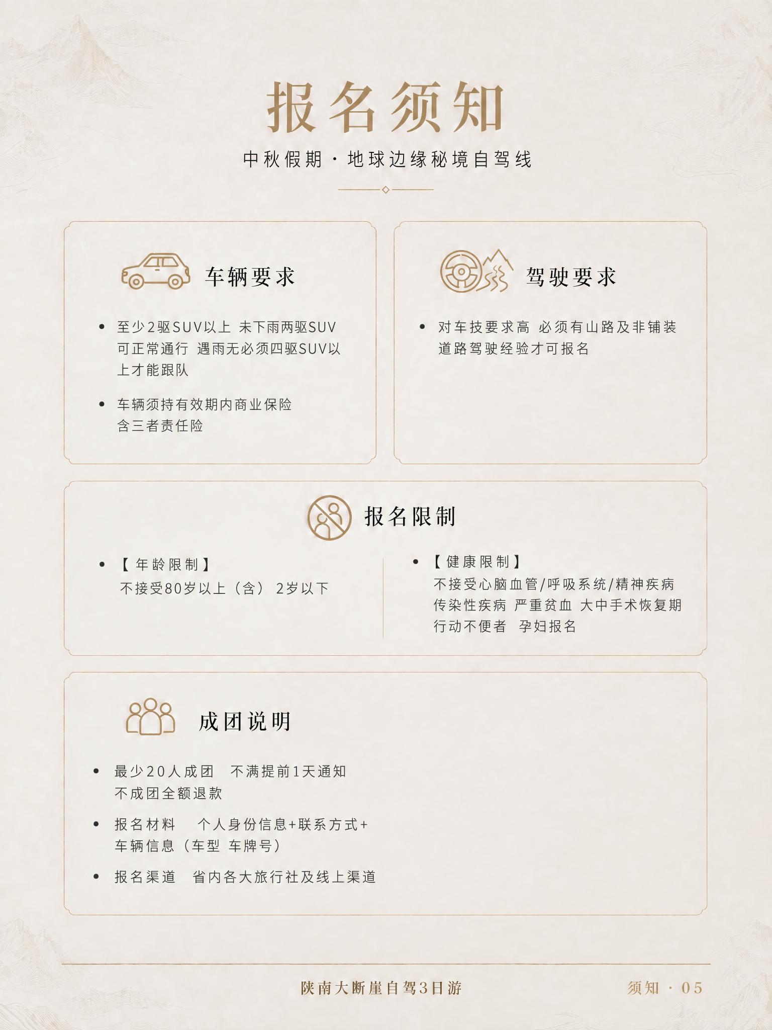 将底部的“成团说明”卡片宽度调整为与中间的“报名限制”卡片宽度… - 图片创意预览