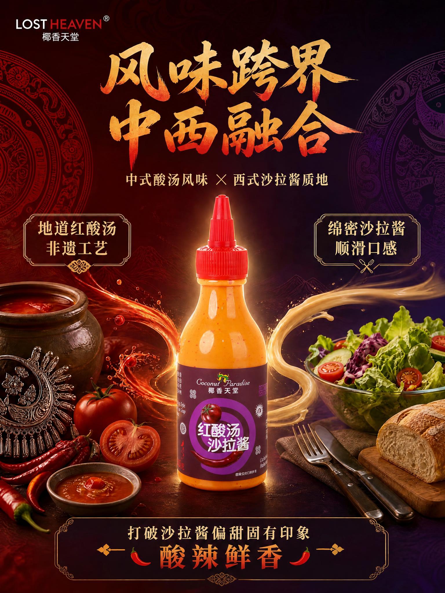 以第一张图为底图进行局部替换编辑：将画面正中央原有的产品瓶子整… - 图片创意预览