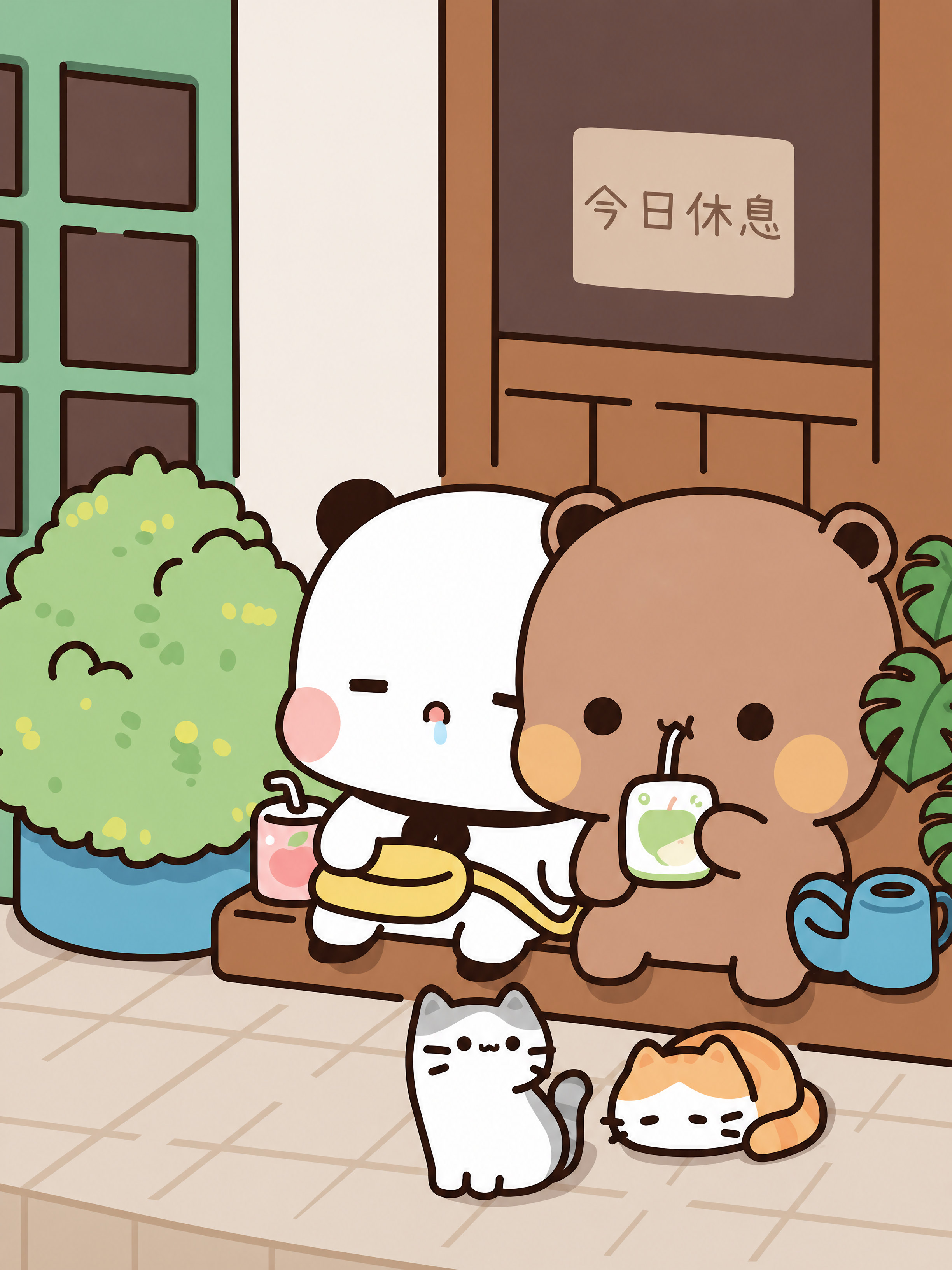 提取参考图中的门帘图案，完整还原门帘设计，去除中间竖缝和拼接痕… - 图片创意预览