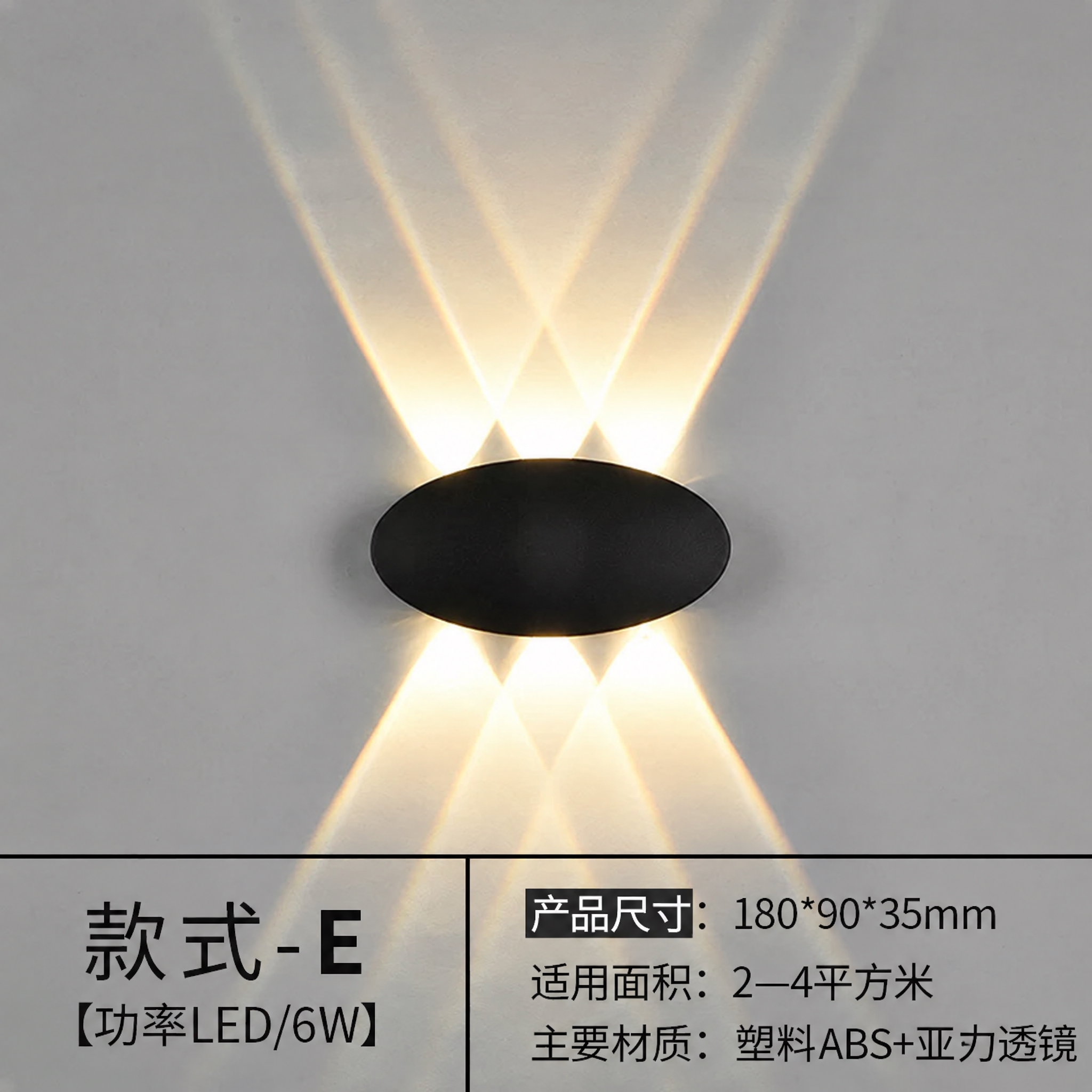 将图片底部文字中的“压铸铝”替换为“塑料ABS”，其余文字、布… - 图片创意预览