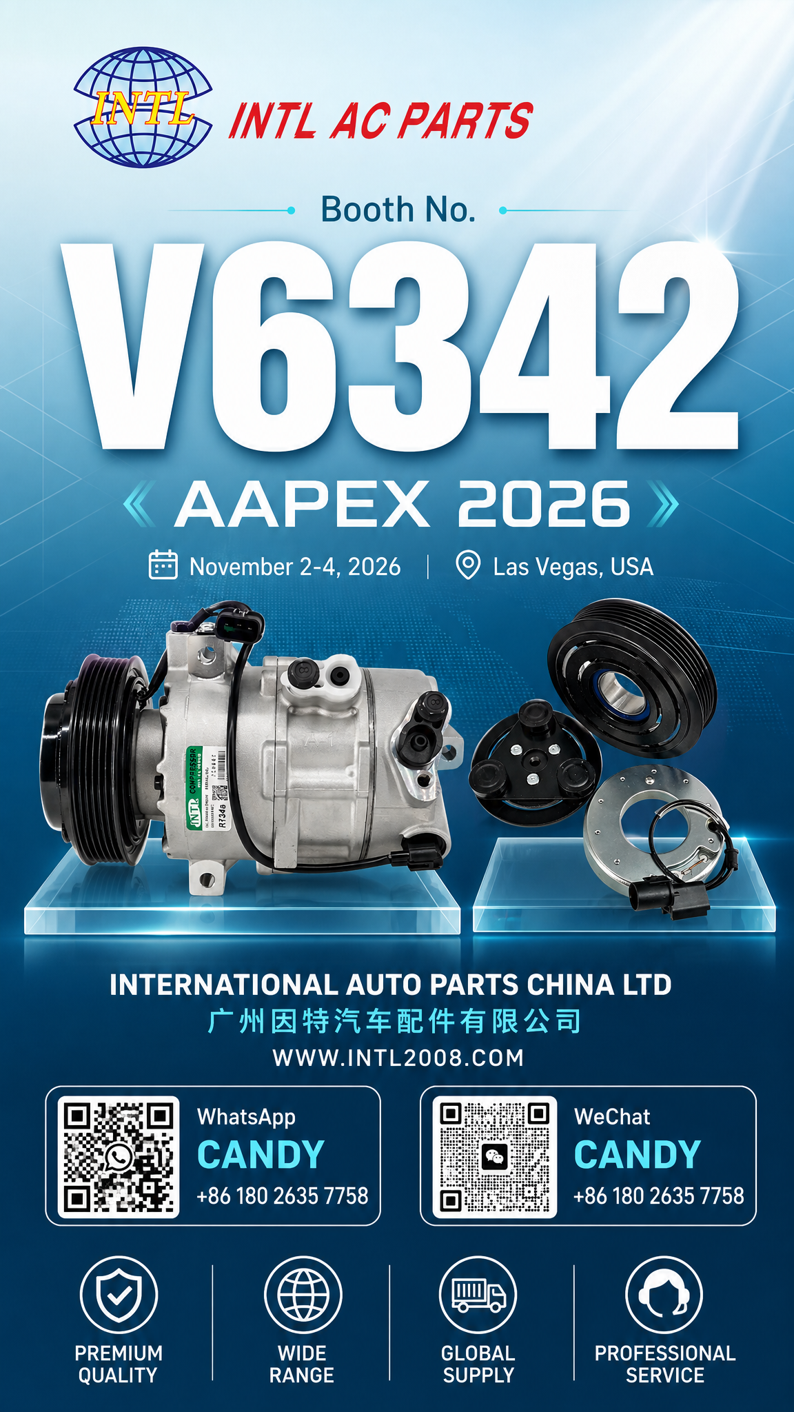 AAPEX 2026 trade show invitatio… - 图片创意预览
