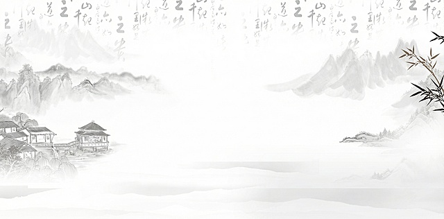 去掉画面中的毛笔以及水墨