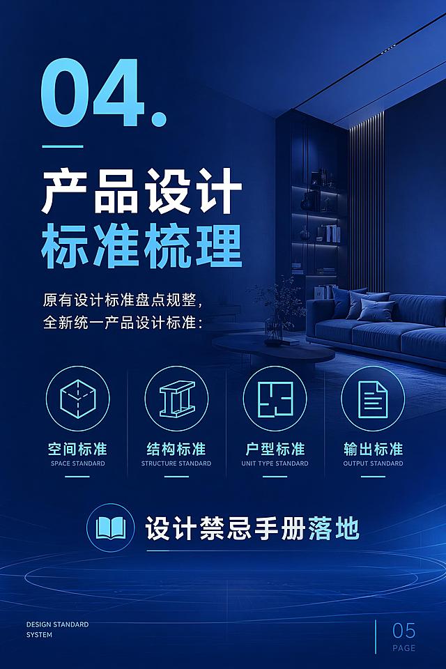 全屋定制产品体系建设打造方案
十维方略
——中小规模定制工厂产品的解决之道——

01. 设计服务定位
方案核心：针对性解决中小工厂产品杂乱、风格混乱、无标准化体系、生产落地易错、销售无支撑、展示无逻辑等核心痛点。通过系统化梳理、标准化重塑、体系化搭建，实现旧品规整、新品赋能、七维统一（风格/工艺/设计/销售/落地等），打造可量产、可复制、可盈利、可迭代的成熟整家产品体系。
建设目标：规整存量产品、规范增量产品、打通全链路标准、搭建场景矩阵、完善展示销售体系、配套专属宣传物料，根治工厂产品无序化运营问题，提升生产效率、终端成交率与品牌辨识度。

02. 品牌产品架构建设（核心：层级清晰、定位分明、覆盖全域）
建设重点：打破产品零散、无层级、无定位乱象，搭建品牌专属三级产品矩阵，适配全人群、全预算、全渠道，解决产品同质化、定价混乱问题。
三级产品架构体系规划
1级·流量引流产品（走量层）：聚焦刚需大众市场，高性价比、标准化、易量产。适配预算敏感客户、门店活动、小区团购，主打锁客走量、夯实基础订单。
2级·主力盈利产品（核心层）：品牌核心营收主力，适配80%中端主流客户。兼顾颜值、环保、工艺与性价比，低售后、可批量生产，是工厂稳定盈利核心，终端优先主推。
3级·高端形象产品（溢价层）：品牌标杆产品，主打高端材质、差异化工艺、整家一体化设计。适配改善型品质客户、高端整装渠道，提升品牌档次、拉高客单值、打造差异化优势。
架构落地规则
遵循风格统一、模块互通、物料通用、工艺分级原则，有序归类、迭代新旧产品，淘汰滞销、高损耗、工艺复杂老旧单品，精简库存与生产压力。
03. 产品体系布局（按风格系统化搭建）
建设重点：摒弃随意混搭模式，依托市场主流风格做套系化、整家化布局，每套系辨识度强、全品类覆盖，适配本地审美，兼顾通用性与差异化。
核心主力风格套系（必做全覆盖）
①　现代简约套系：百搭主流、极简线条、适配全户型全人群，作为基础流量套系，模块化、
通用性最强。
②　奶油极简套系：终端爆款，柔和圆弧、低饱和配色、无拉手设计，适配年轻刚需、精装
房改造，颜值高、转化率强。
③　原木治愈套系：自然温润、环保性突出，适配亲子家庭、旧房翻新，主打温馨居家、科
学收纳，受众稳定。
④　轻奢极简套系：精致细节、金属点缀、高级配色，适配改善型品质客户，作为中端升级
套系，有效提升单值。
区域特色备选风格（按需选配）
可根据本地市场需求，新增新中式、灰调极简等小众套系，采用定制选配模式落地，丰富产品体系且不增加库存压力。
套系统一规范
每套系固定专属配色、门板造型、线条收口、拉手样式、工艺细节与搭配逻辑，实现整屋风格统一、空间连贯，解决终端设计搭配杂乱问题。

04. 产品设计标准梳理（含原有设计标准规整升级）
建设重点：全面盘点、纠错、规整工厂原有设计标准，淘汰落后不合理规范，保留优质通用标准，新增新品专属规范，搭建新旧互通、零出错、可落地的标准化设计体系。
原有设计标准盘点与规整
全面筛查历史户型适配、柜体结构、尺寸、收口、五金、配色等规范，整改高频出错、无法落地、售后频发的老旧问题；保留优质通用规范，统一尺寸公差、梁柱避让、柜体比例、门板分割标准，杜绝因人而异的设计差异。
全新统一产品设计标准（新增规范）
①　空间标准：七大全屋空间统一设计逻辑、收纳布局、尺寸区间；
②　结构标准：固定柜体深度、层板间距、门板比例、免拉手、圆弧等核心结构；
③　户型标准：明确各类常规、异形、精装户型的适配规则与设计禁忌；
④　输出标准：统一效果图、施工图、拆单图、物料清单输出规范，降低对接成本。
设计禁忌手册落地
汇总全品类设计高频错误，形成《设计禁忌自查手册》，全员落地执行，从源头规避设计失误、生产返工。

05. 产品工艺及配置标准梳理（含原有工艺、配置规整升级）
建设重点：复盘规整工厂原有工艺、材质、五金辅材标准，淘汰落后低效工艺物料，搭建分级化、标准化、可量产的工艺配置体系，实现新旧产品工艺互通、配置分级、质量统一。
原有工艺与配置盘点规整
梳理全流程生产工艺，保留适配设备、品质稳定的工艺，淘汰高报废、高成本老旧工艺；清理滞销、劣质物料，保留高性价比、货源稳定的优质物料，纳入全新标准化体系。
全新分级工艺标准搭建
①　基础标配工艺：适配引流款，常规封边、标准打孔、基础拼装，品质稳定、成本可控；
②　精工升级工艺：适配主力款，PUR精工封边、无痕拼装、精细收口，提升产品质感与耐用度；
③　高端定制工艺：适配形象款，激光封边、圆弧一体铣型、金属嵌条、无痕极简收口等差异化工艺。
全新分级配置标准搭建
①　材质分级：三档产品对应不同环保等级、品质的基材与饰面，层级清晰、客户易懂；
②　五金分级：基础、升级阻尼、高端静音智能三档五金，统一标配与增项规则；
③　辅材统一：全系产品辅材规格通用，实现批量采购、降本减库。

06. 产品模块化设计规划（整家标准化核心）
建设重点：以通用化、标准化、可组合、低损耗、快落地为核心，搭建全屋模块化体系，解决定制杂乱、损耗高、工期长、拆单易错等核心痛点。
模块化整体逻辑
采用通用基础模块+套系专属造型模块+个性化微调模块三级体系，兼顾标准化量产与客户个性化定制需求。
基础通用模块规划
统一全屋柜体、层板、背板、收口、孔位、抽屉等基础模块，全套系通用，大幅降低生产损耗、提升产能、减少模具投入。
套系专属模块规划
各风格套系配置专属门板、线条、装饰件、拉手、圆弧模块，打造专属颜值与品牌辨识度。
户型适配模块规划
针对小户型、精装房、梁柱异形空间开发微调适配模块，无需重新建模，快速组合落地，缩短设计生产周期。
模块化落地成果
输出全套模块尺寸库、组合规则、禁用清单、快速拆单模板，实现新品快速落地、旧品模块化规整。

07. 产品代表性生活场景打造（场景化产品赋能）
建设重点：摒弃单品零散展示，围绕现代家庭人居需求，打造八大标准化可复制生活场景，聚焦功能痛点，以场景赋能终端谈单。
核心代表性生活场景矩阵
涵盖玄关收纳、客餐厅整家、主卧休憩收纳、儿童房成长、书房办公、阳台家政、厨房烹饪、整屋护墙美学八大场景，实现全屋空间全覆盖，解决居家收纳杂乱、空间利用率低等痛点。
场景适配人群与户型
全面适配刚需小户型、改善大户型、精装房、旧房改造、亲子家庭、独居青年等全人群、全户型，每套场景配套专属设计方案与卖点解读。

参考文字内容，生成一套宣传画册。画册版面时尚、大气；画册的背景、插图均采用现代风格的家居、软装或空间设计元素。
画册规格：W20cm×H30cm；
版面色调：宝蓝色；文字颜色为天蓝色和白色
画册页数：共计8P