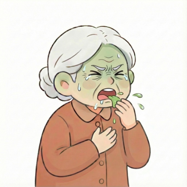 恶心呕吐预览效果