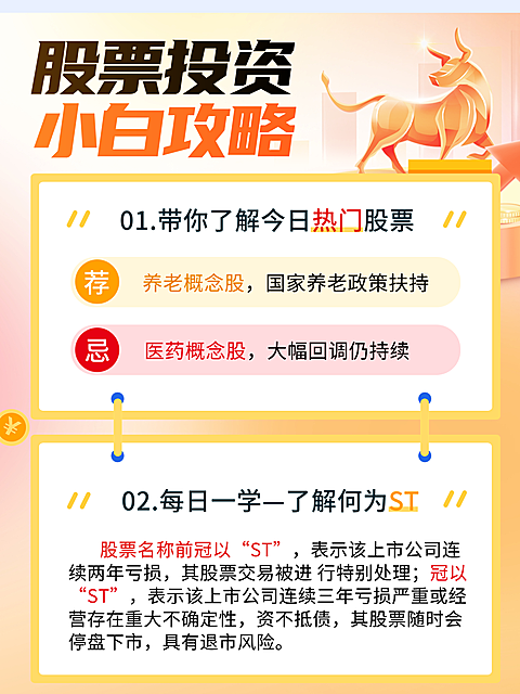 金融理财知识科普手帐风套装小红书配图