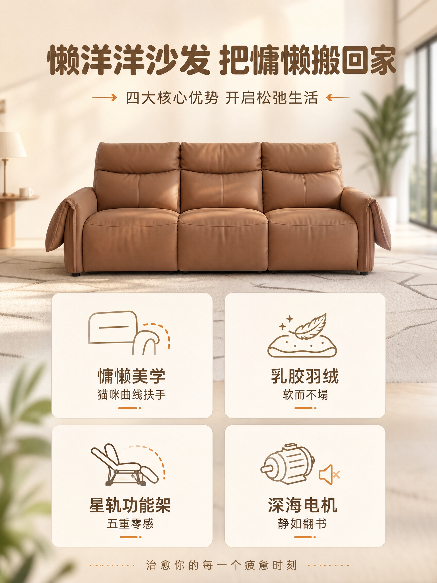 [主图-10] 主题：四大核心卖点总结 收尾转化。唯一任务：汇… - 图片创意预览