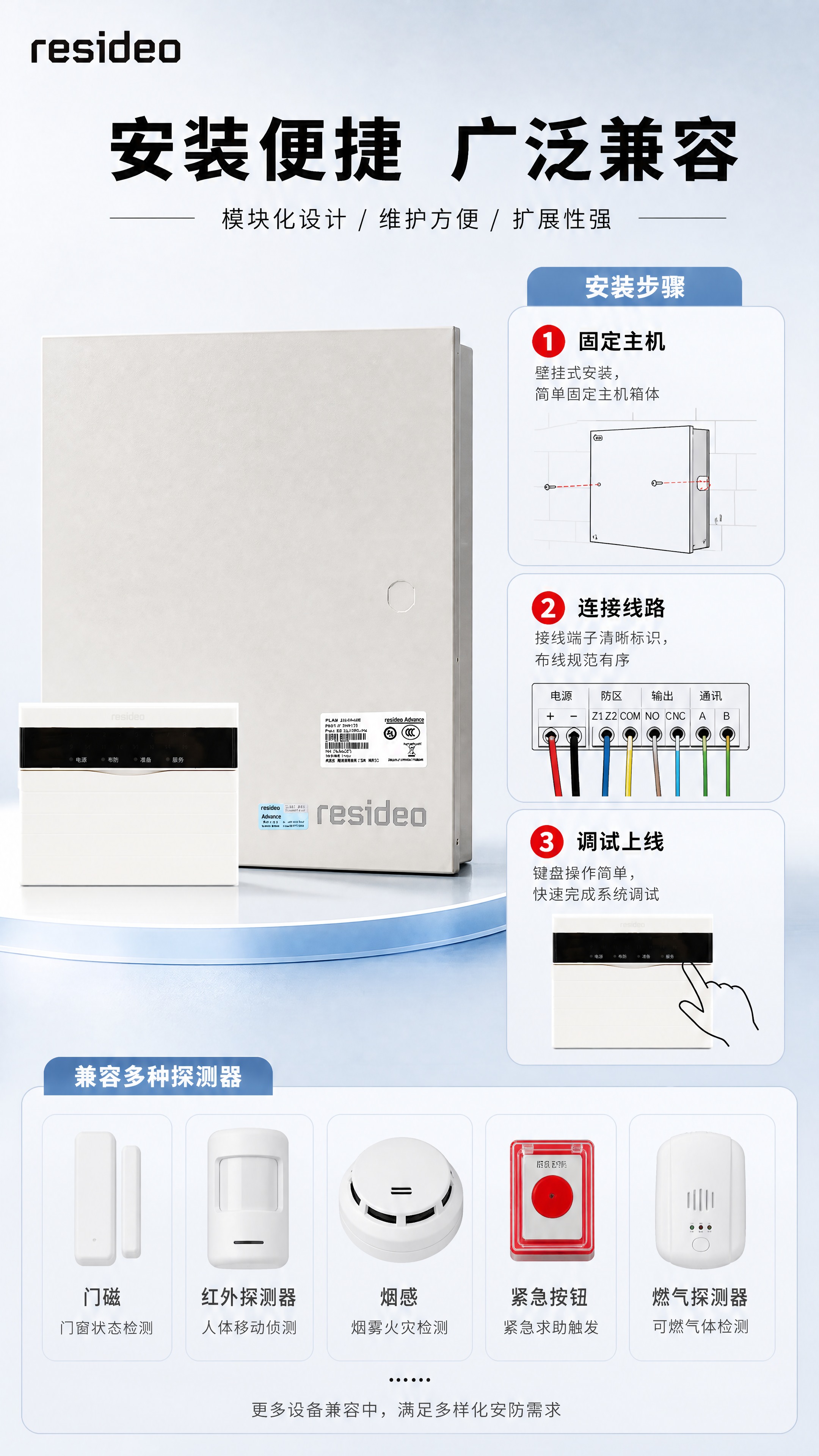 [商品] 使用【图1】域适都2300系列报警主机；保留全部外观… - 图片创意预览