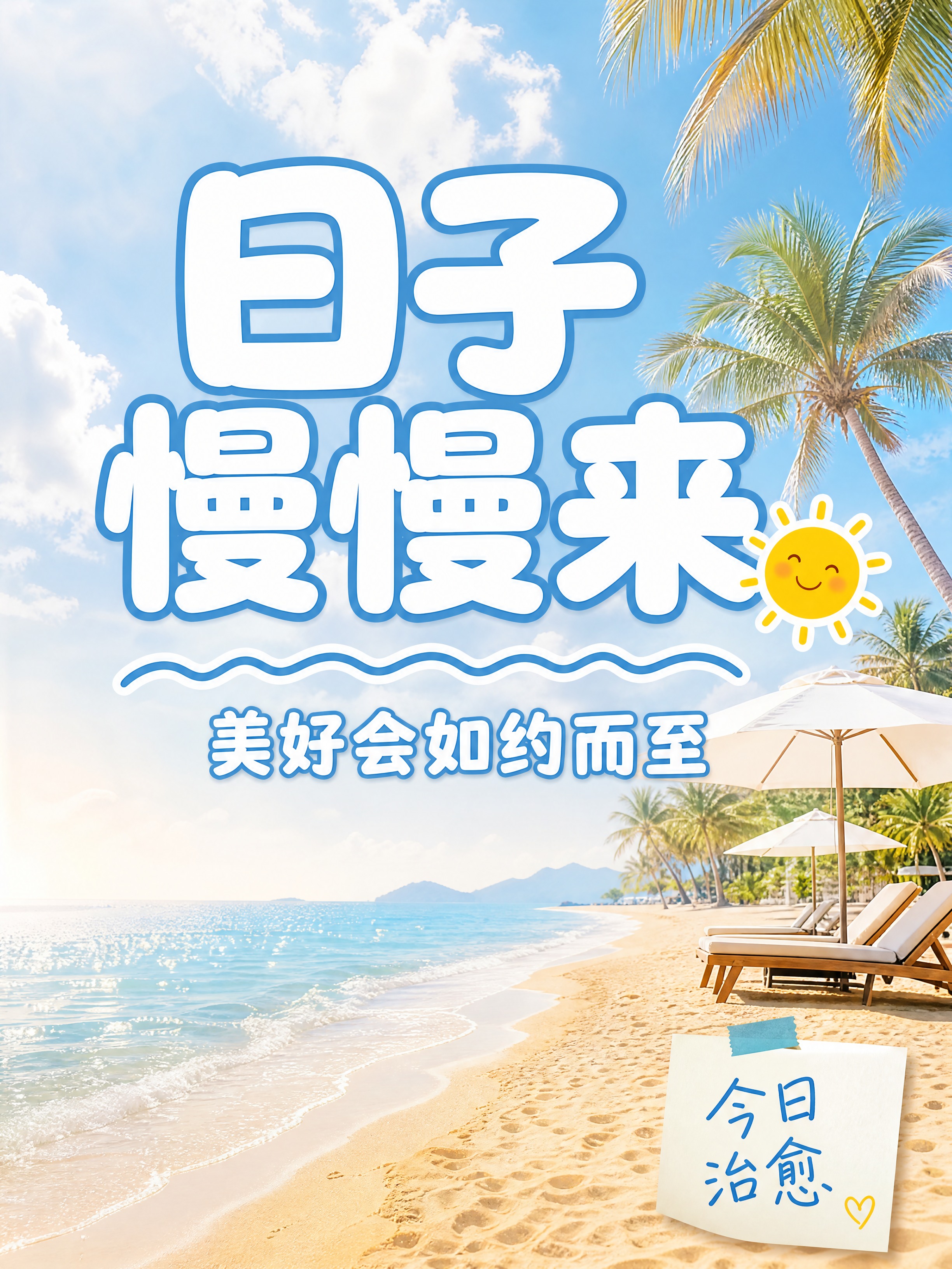 小红书笔记大字封面，配图大字，ins清新治愈风，版式精美，小红… - 图片创意预览