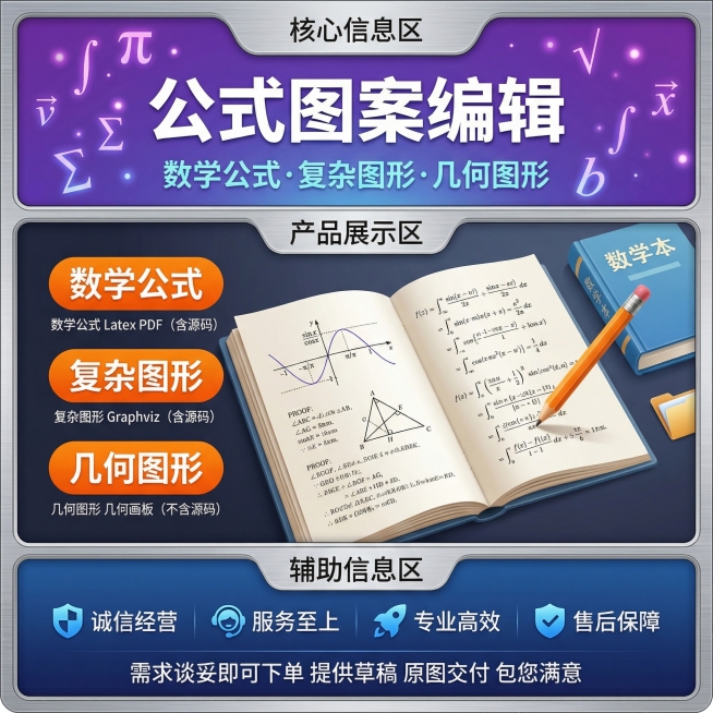 我要的是“公式图案编辑”的主图，该主图的外框底栏参考“少儿编程”的主图预览效果