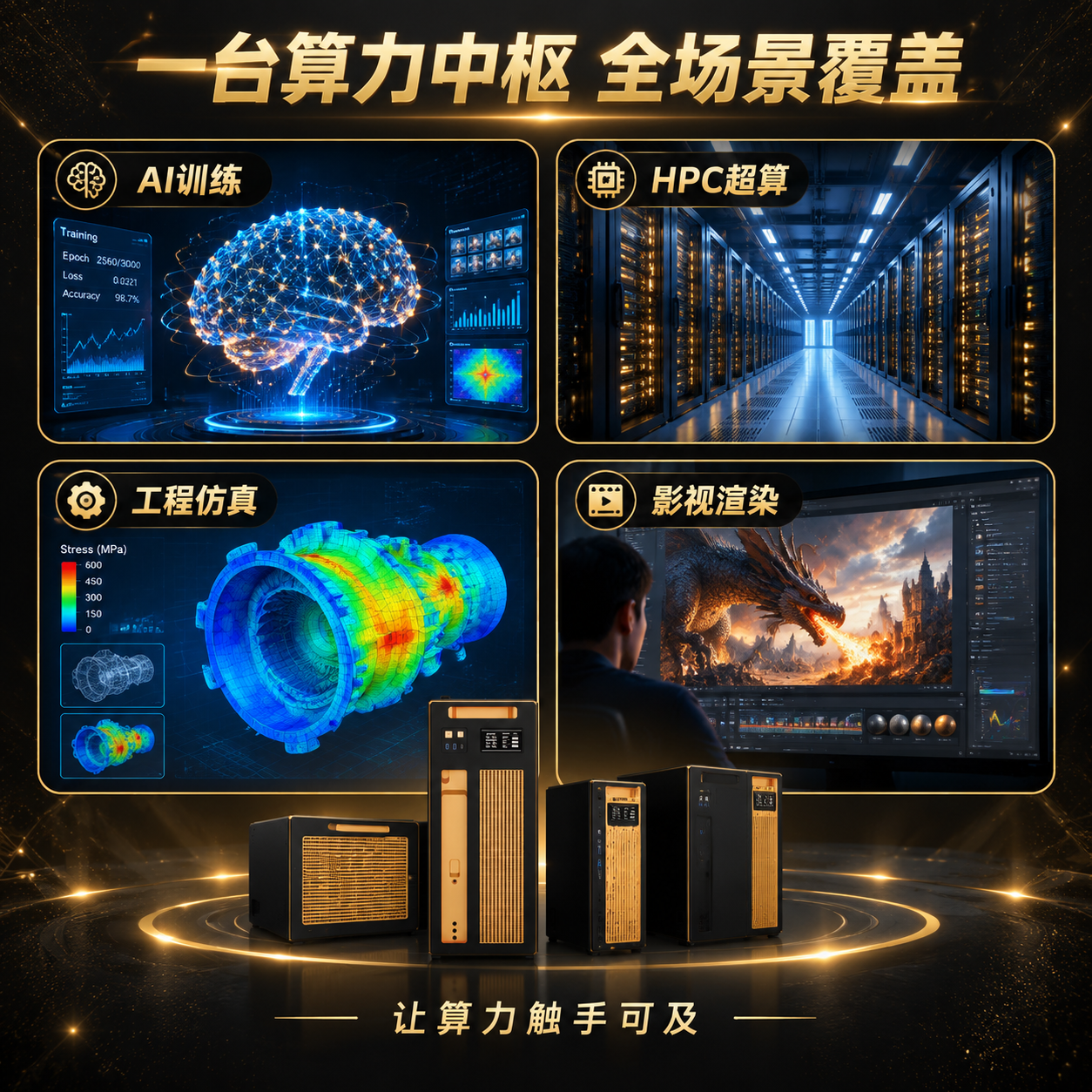 8K超写实电商主图，1:1正方形，深炭灰黑色质感背景，细碎金色… - 图片创意预览