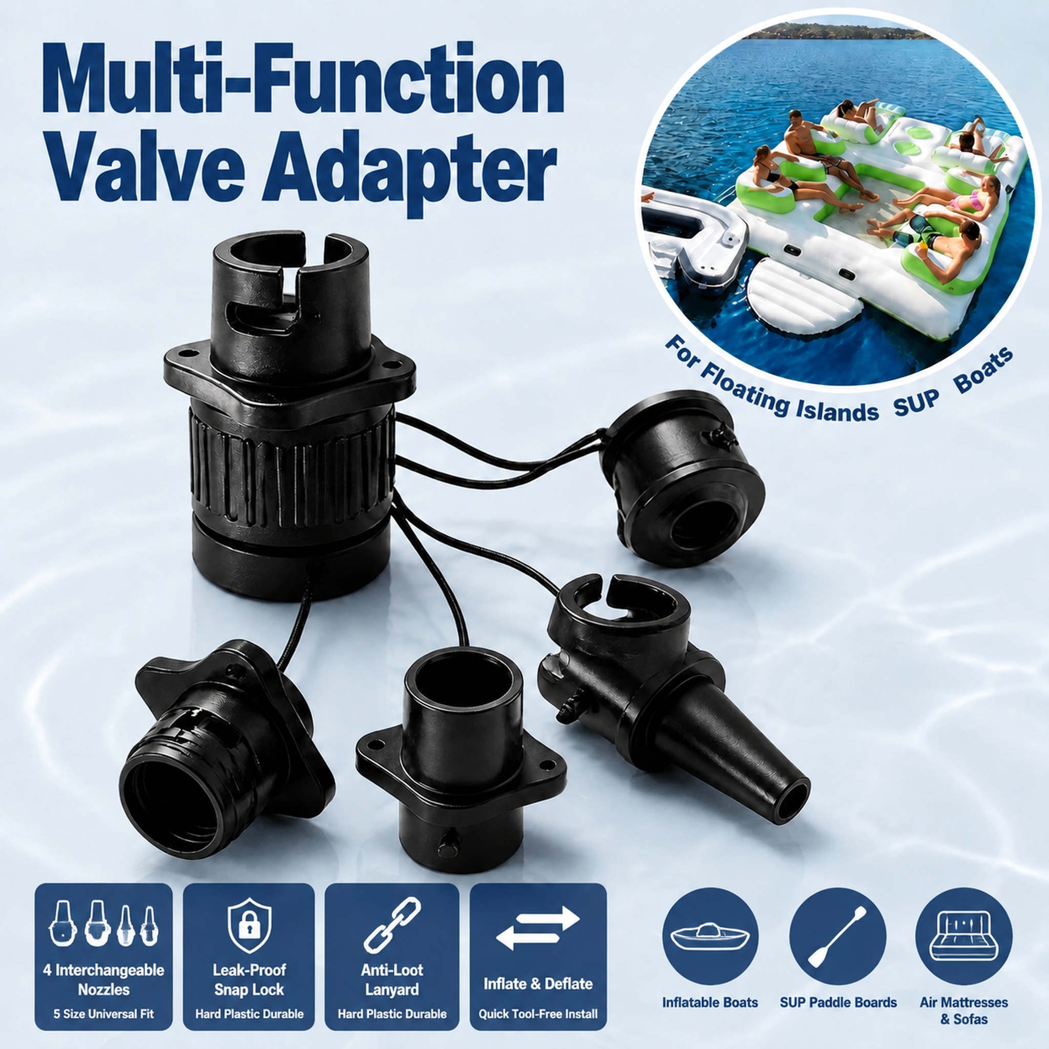 在保持现有产品主体、主标题"Multi-Function Va… - 图片创意预览