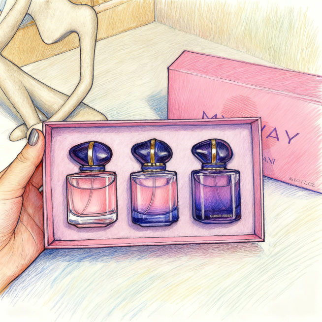 去除所有商标英文和字符，彩色素描风格预览效果