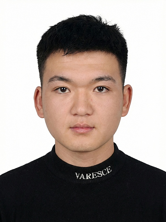 将人像调整为18岁的样子，保持人物眼睛的特征，肤色保持现状一点，并做成一寸白底照片的形式