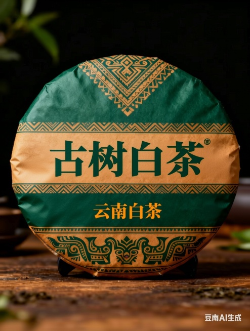 消除图片褶皱让图片变的平整，把冰岛坝歪换成古树白茶，下方200克改成云南白茶，亮度调成统一亮度预览效果
