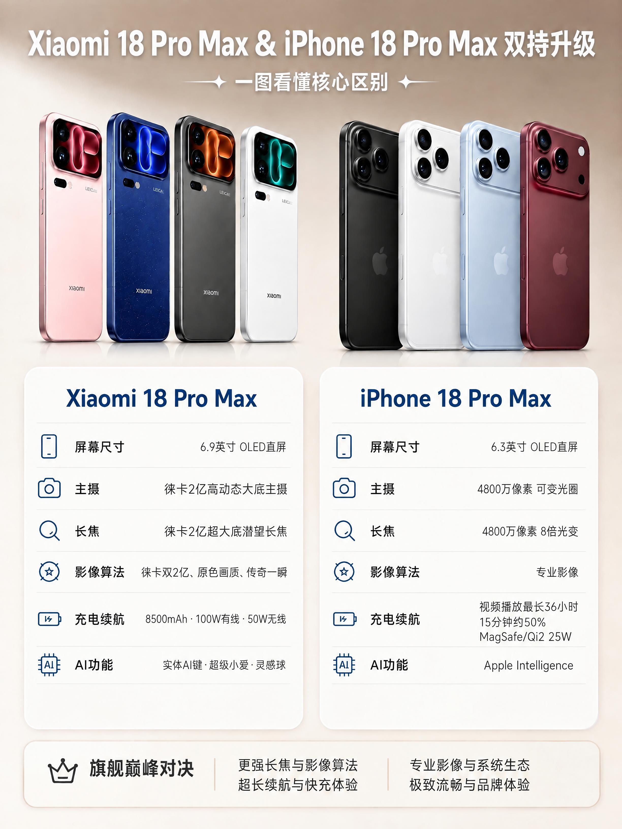 基于这张手机对比海报进行修改，严格保持原图的整体布局、风格、配… - 图片创意预览