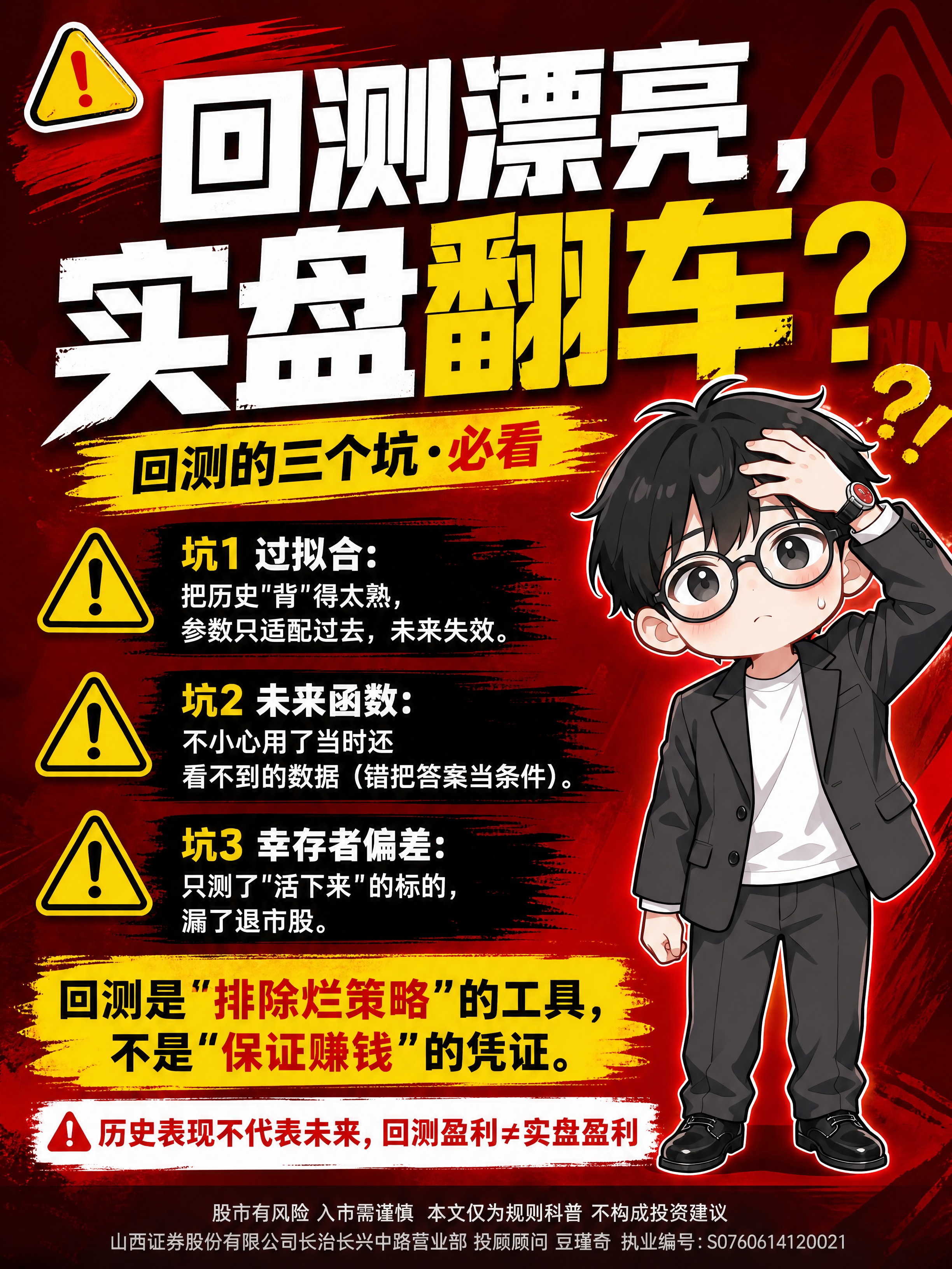小红书笔记大字封面，配图大字，高饱和撞色警示风，版式精美，小红… - 图片创意预览