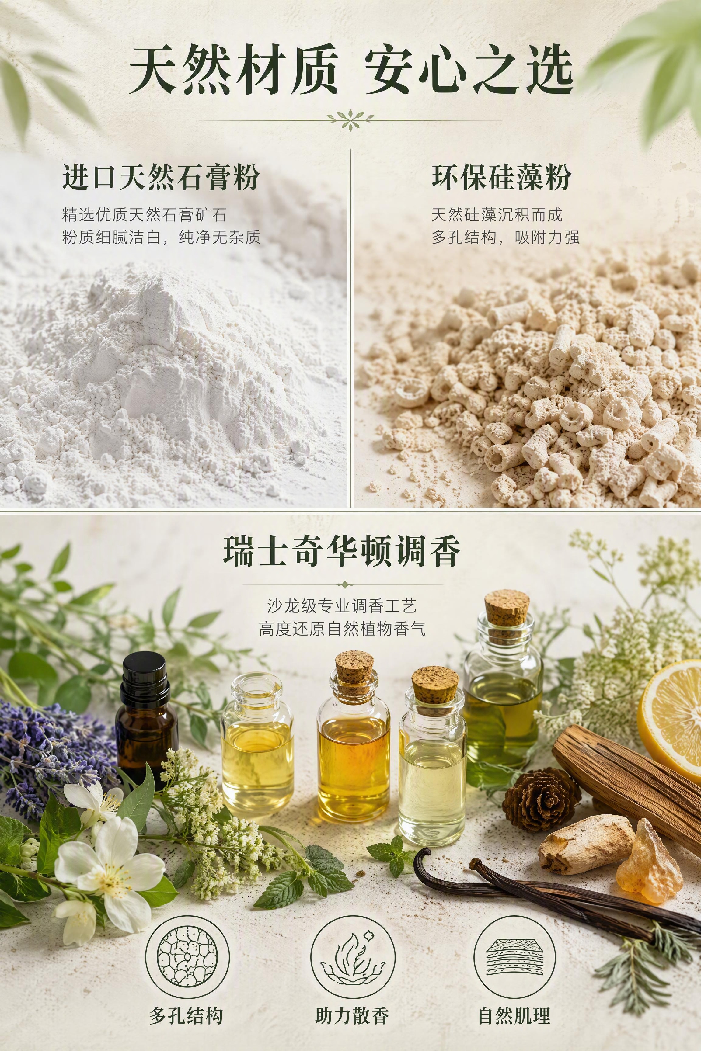 [第4张] 成分材质页-天然石膏粉&硅藻粉+瑞士奇华顿香精解析… - 图片创意预览