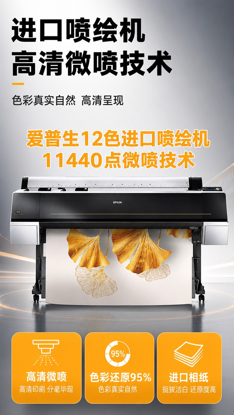 [商品] 使用【图1】佳能大幅面进口喷绘机；保留机器整体结构、… - 图片创意预览