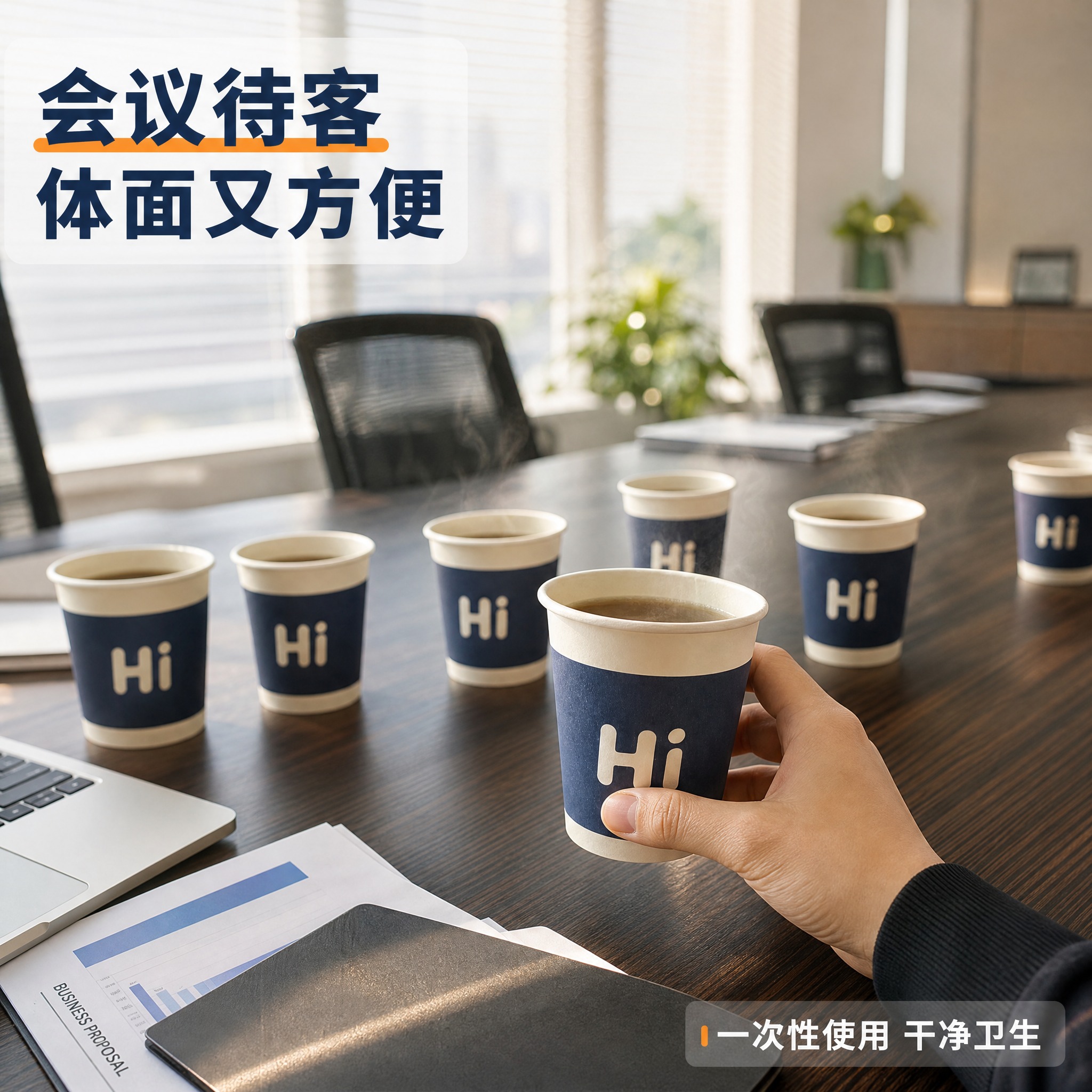 [主图-4] 真实场景 办公待客使用场景 场景沉浸。 [统一基… - 图片创意预览