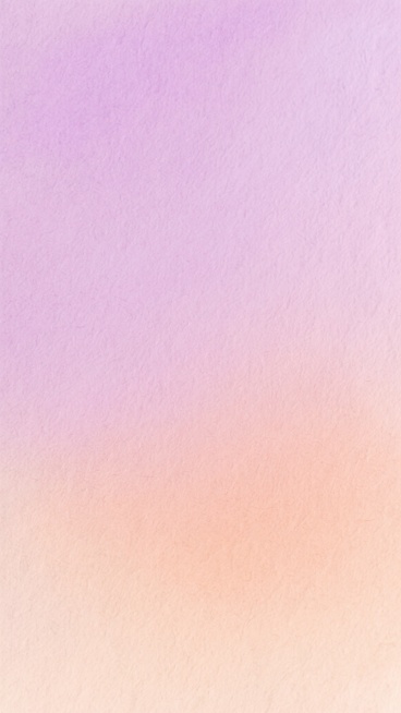 柔和的粉紫色与淡橙色渐变水彩背景，具有细腻的纸张纹理质感，色彩过渡自然，呈现出温暖而梦幻的氛围，整体色调柔和统一，无明显图案和文字元素，留白充足，给人宁静舒适的视觉感受。预览效果