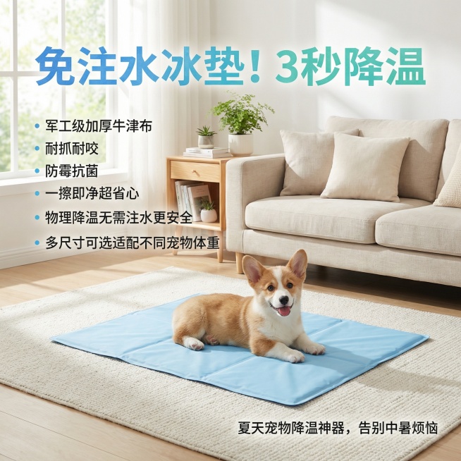 [垫图] https://gdesign-dam-hz.dancf.com/35975431160185995/c1992d8150a74ff79f2df35f4814c4b2.jpg
宠物夏季降温冰预览效果