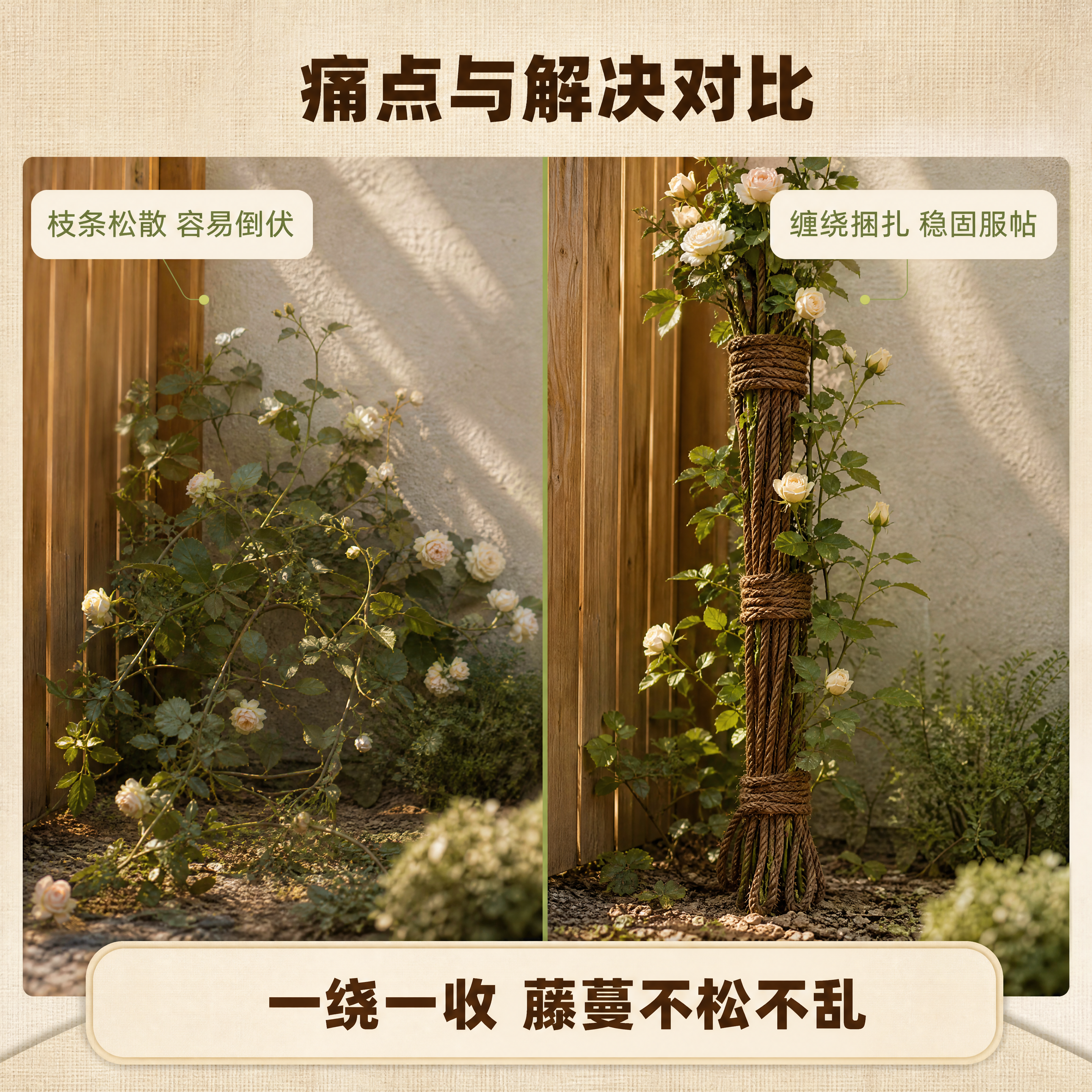 [商品] 使用【图1】整捆棕绳作为主要商品参考，保留多股绞织结… - 图片创意预览