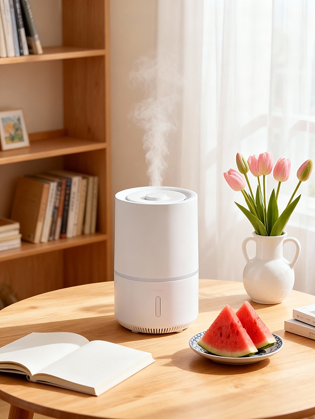 清新自然的居家场景，轻拟物风设计搭配水彩质感光影，简约主义美学中透出温馨舒适感，柔和色调与实景细节营造宁静生活氛围。