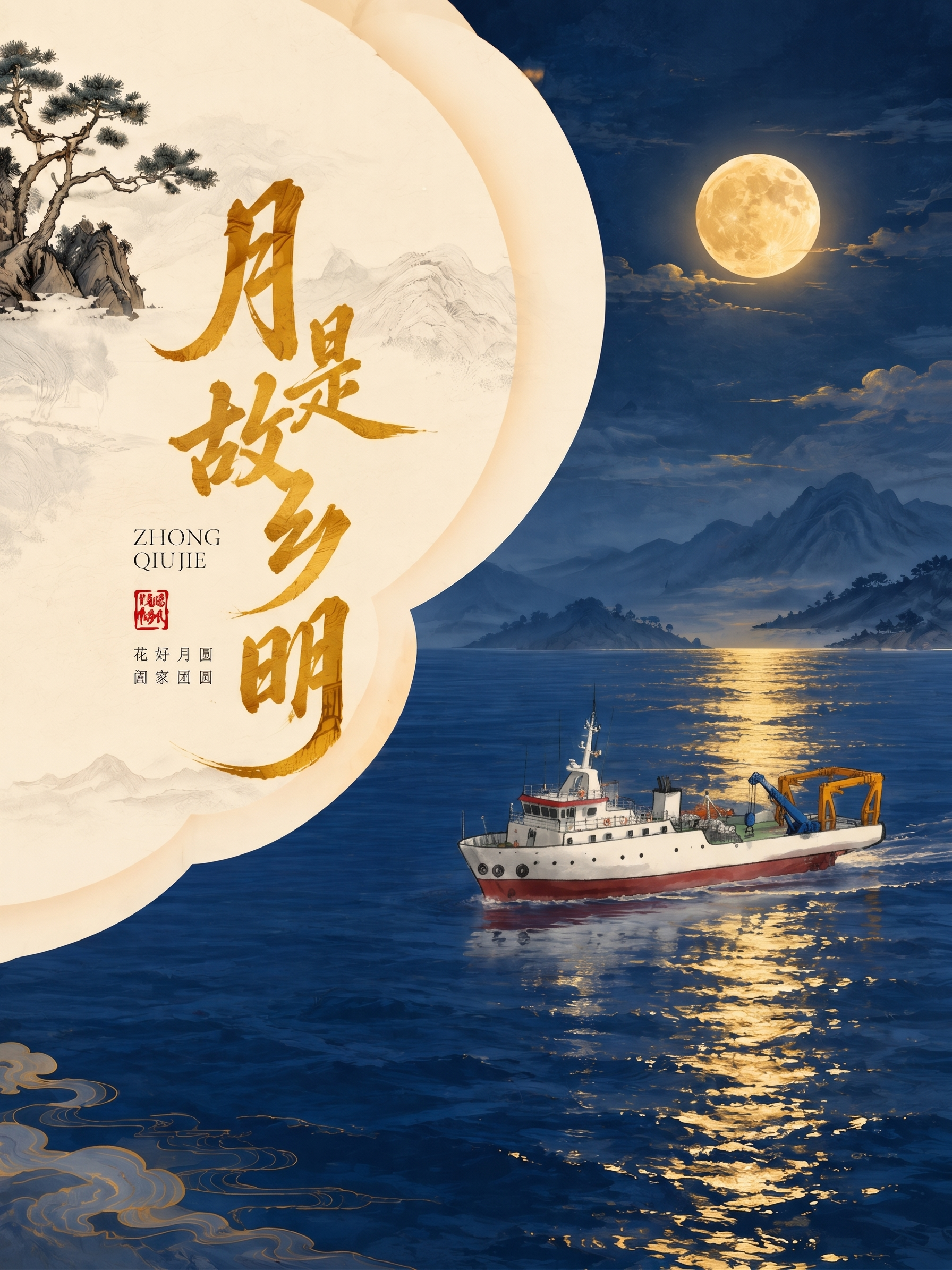 船的画风不太搭 - 图片创意预览